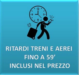 59 minuti di ritardo aerei treni inclusi nel prezzo 